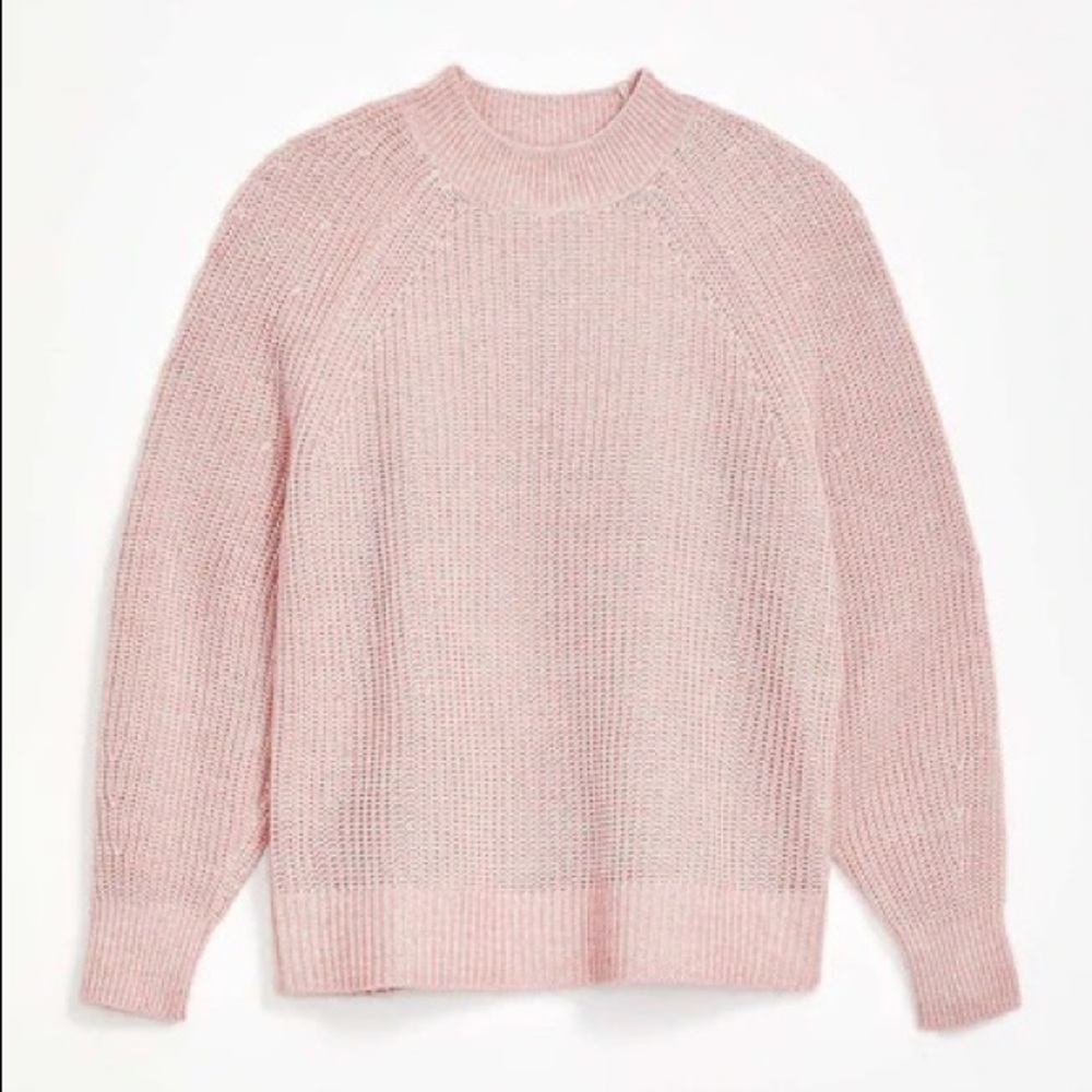 LOFT • Stitchy Raglan Sweater